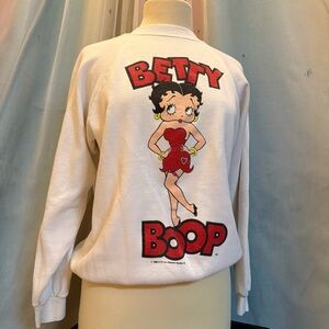 Vintage 1988 Betty Boop Sweatshirt L